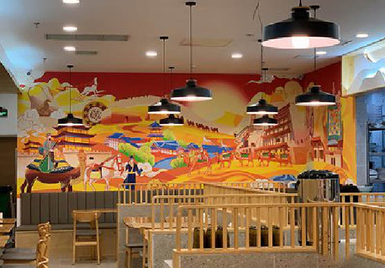 安阳商业空间彩绘介绍。