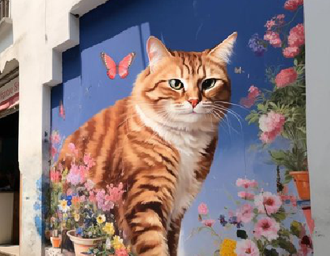 安阳自己绘制有个性的手绘墙