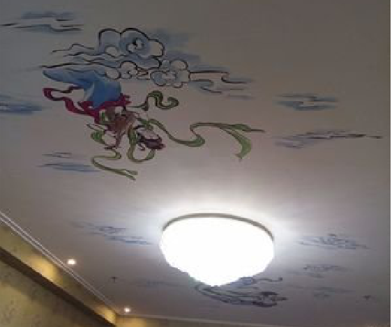 安阳如何快速绘制天花板上的手绘墙？