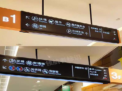 安阳如何通过商场标识牌引导客流分布？